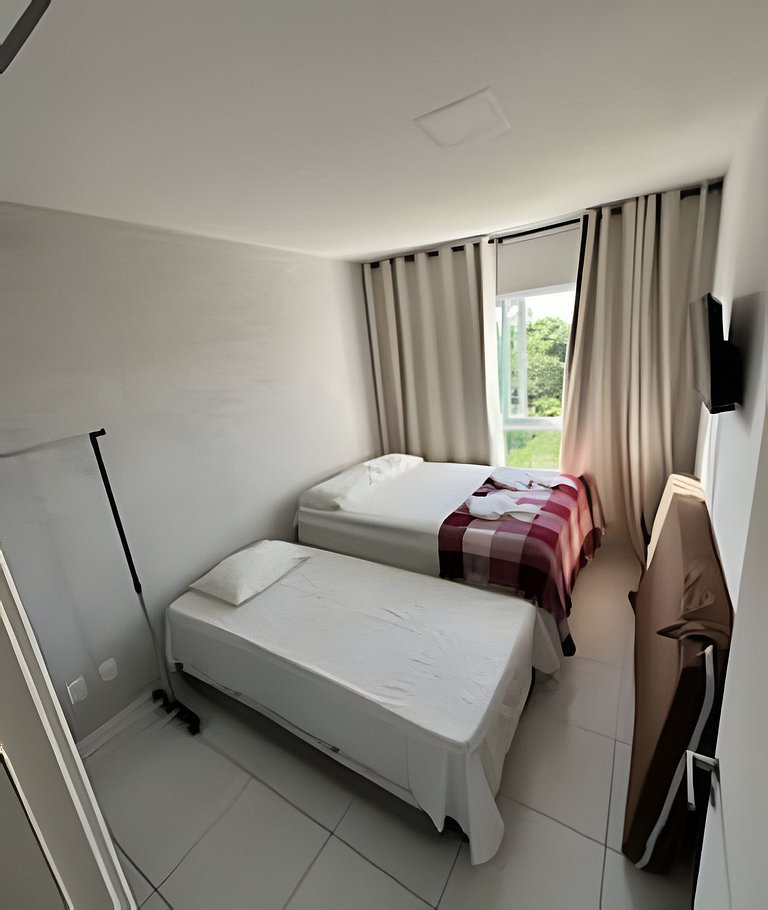 Flat em Resort completo