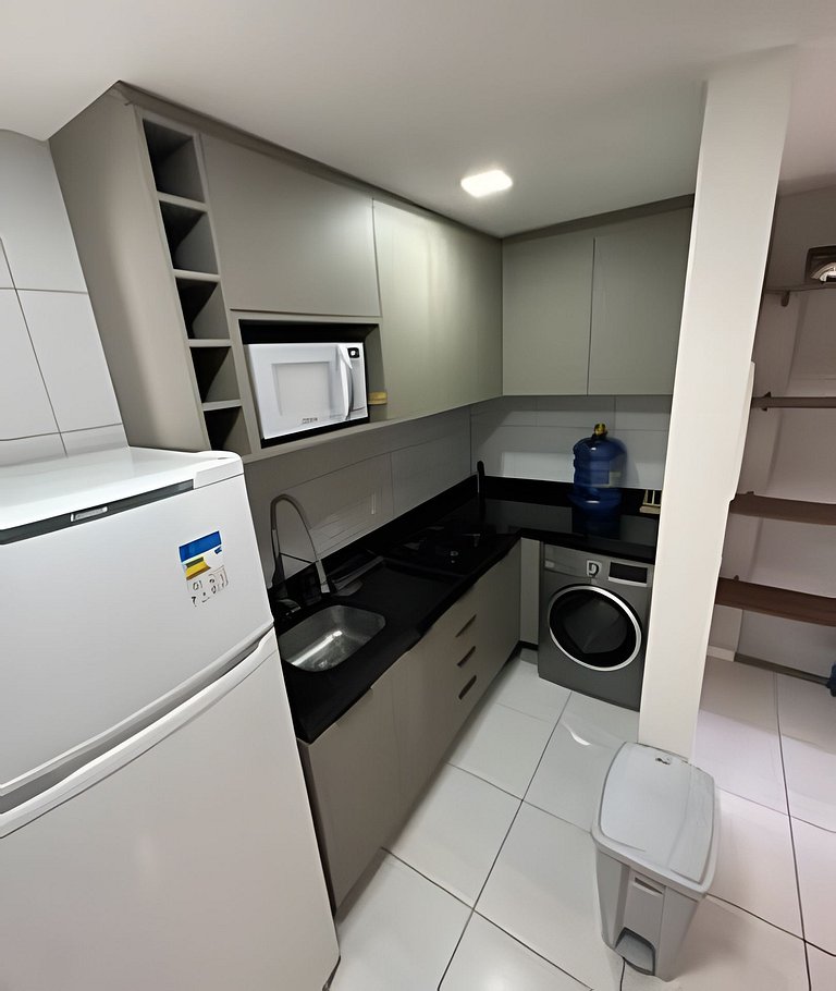 Flat em Resort completo