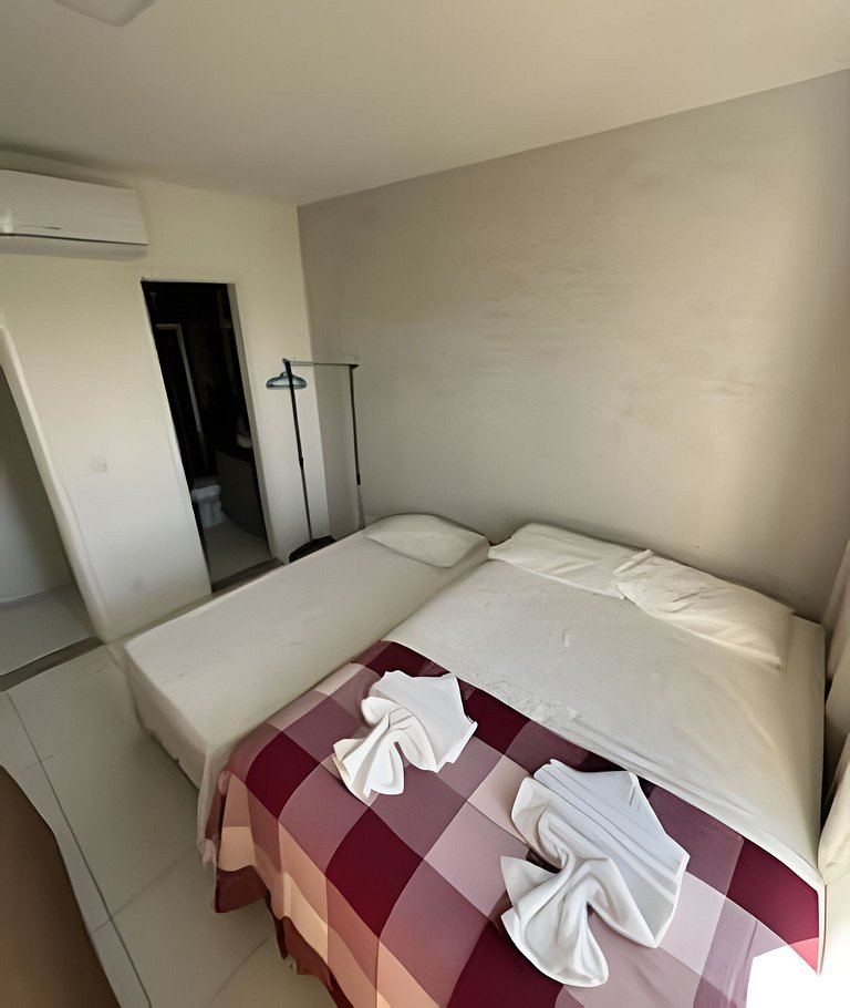 Flat em Resort completo