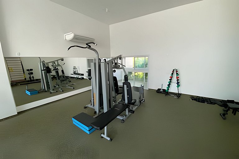 Flat em Resort completo