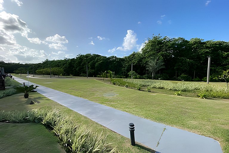 Flat em Resort completo