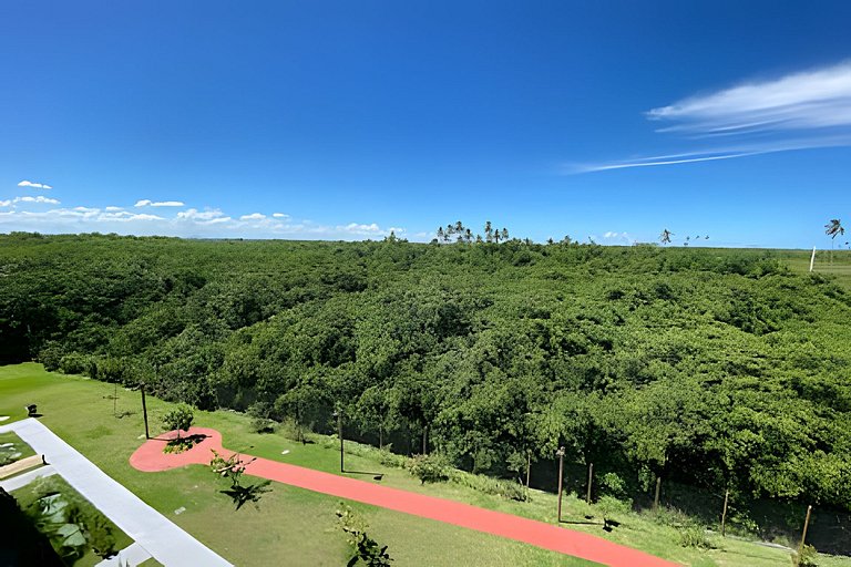 Flat em Resort completo