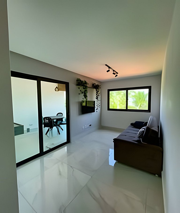 #Apto Luxo Vista para as piscinas naturais centro