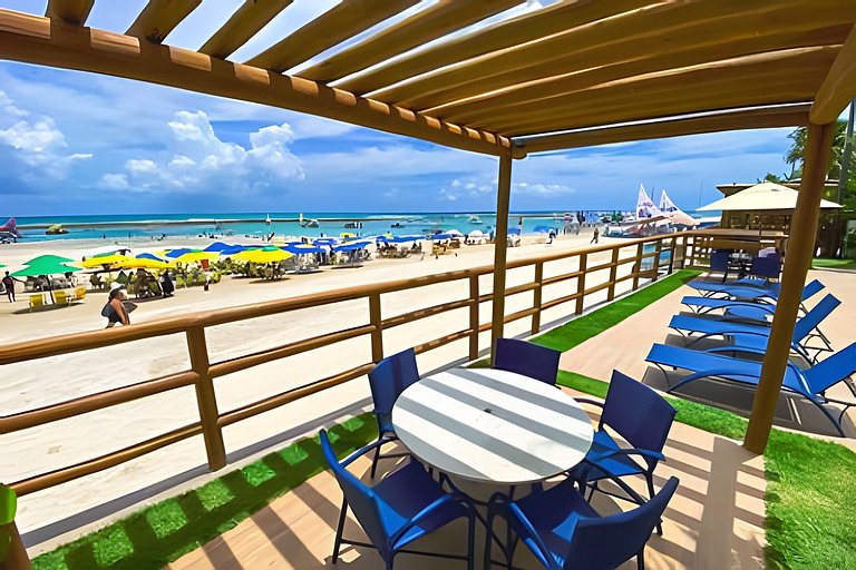 #Apto Luxo Vista para as piscinas naturais centro