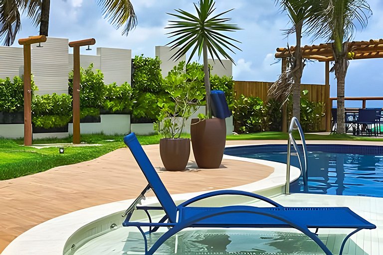 #Apto Luxo Vista para as piscinas naturais centro
