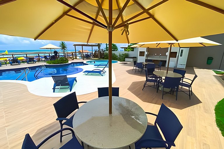 #Apto Luxo Vista para as piscinas naturais centro