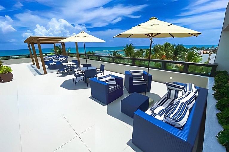#Apto Luxo Vista para as piscinas naturais centro
