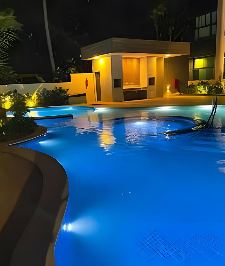 #Apto Luxo Vista para as piscinas naturais centro