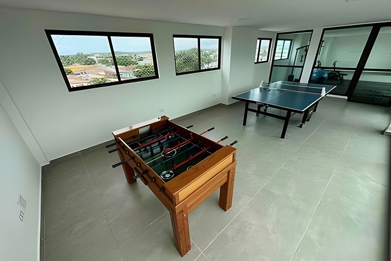 Flat Premium vista Mar no centro