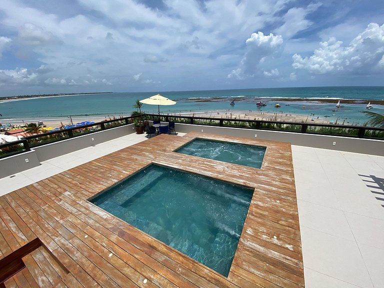 Vista mar piscinas naturais vila