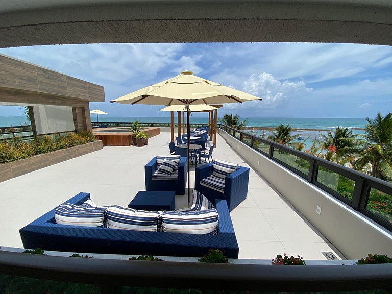 #Luxo frente mar na Vila de porto
