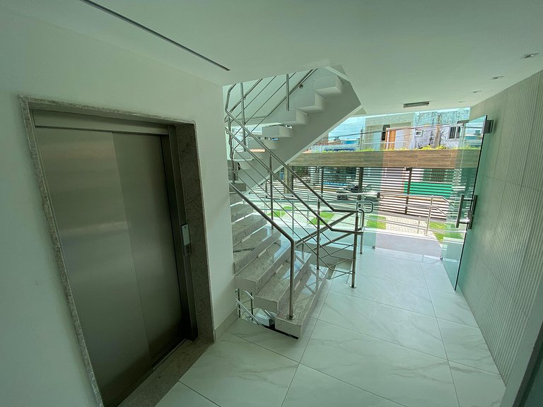 #Apto Luxo Vista para as piscinas naturais centro