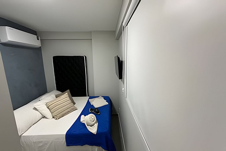 Flat Luxo vista mar boa viagem