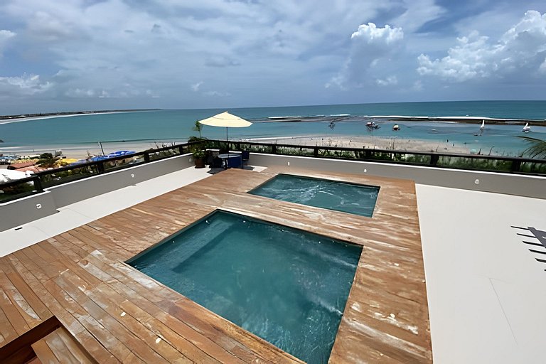 Vista mar piscinas naturais vila