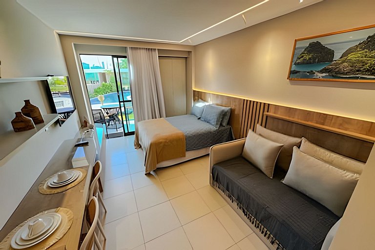 Flat Luxo Resort Praia